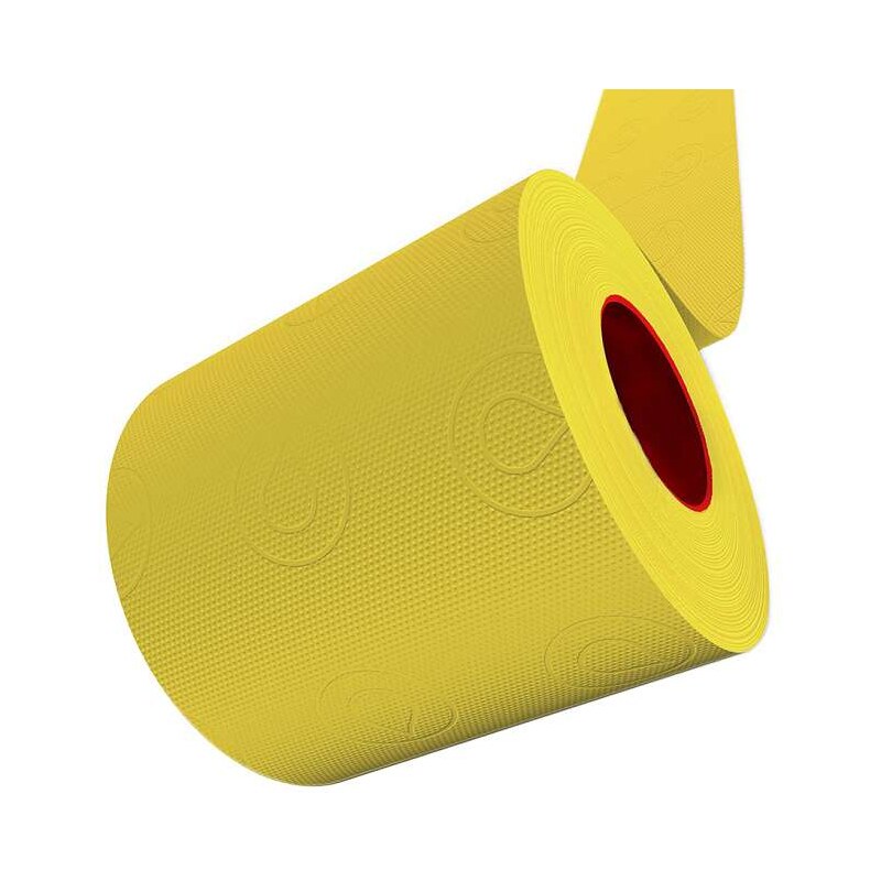 RENOVA Toaletní papír Maxi žlutý 3-vrstvý, 6 ks