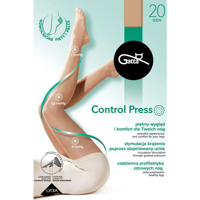 Silonkové punčocháče Gatta Control Press 93425083