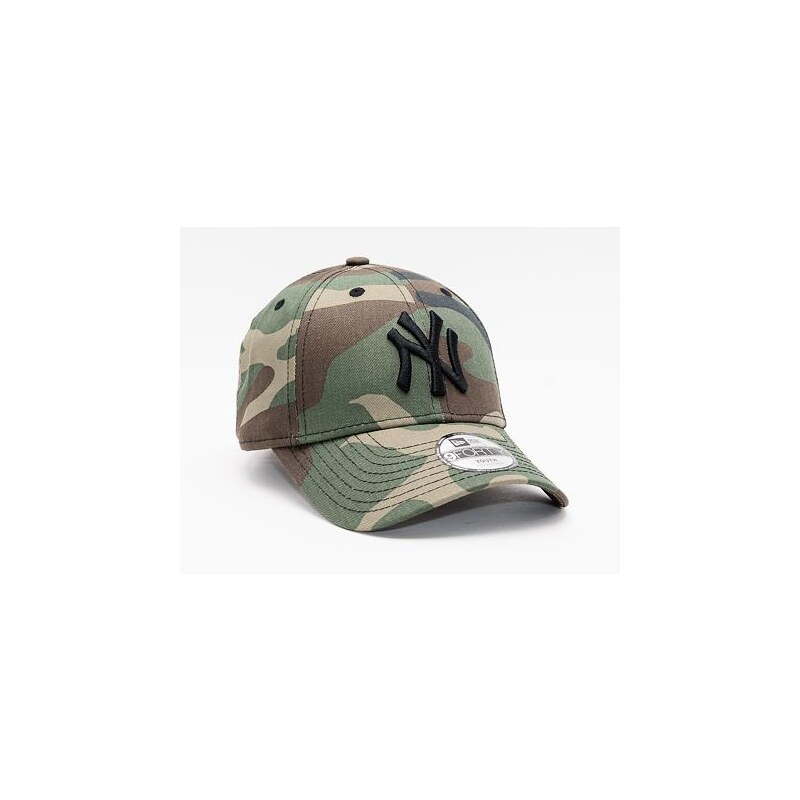 Dětská kšiltovka New Era 9FORTY Kids MLB The League Essential New York Yankees - Woodland Camo