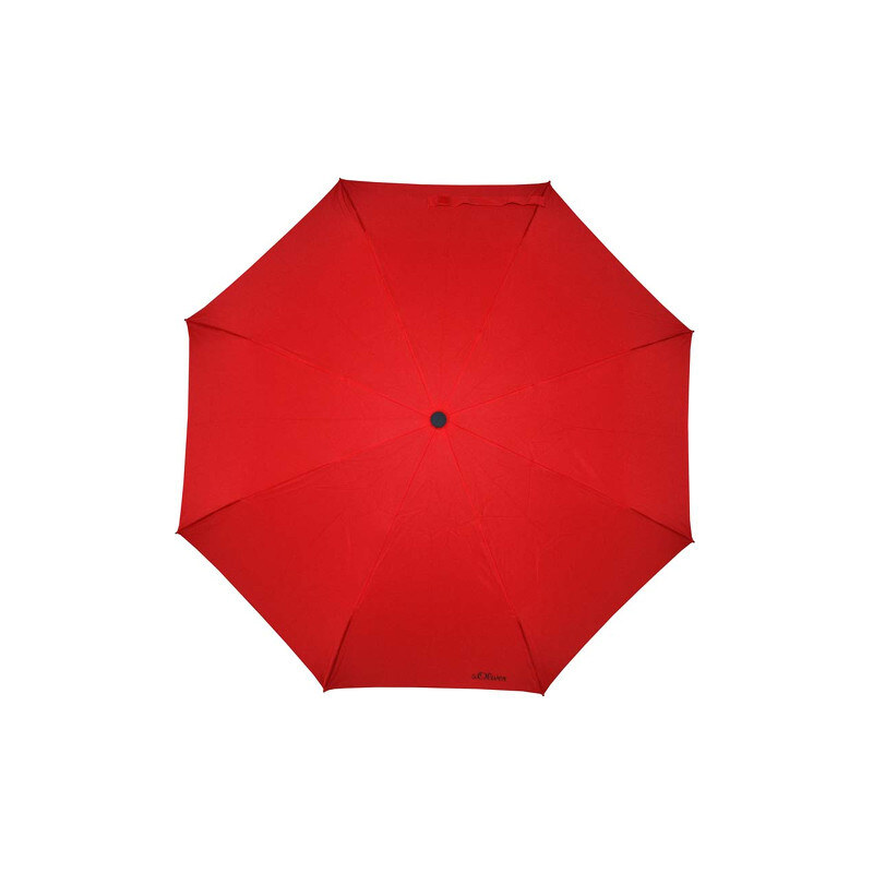 S.Oliver Dámský skládací mechanický deštník Fruit Cocktail - červený 70801SO100-2