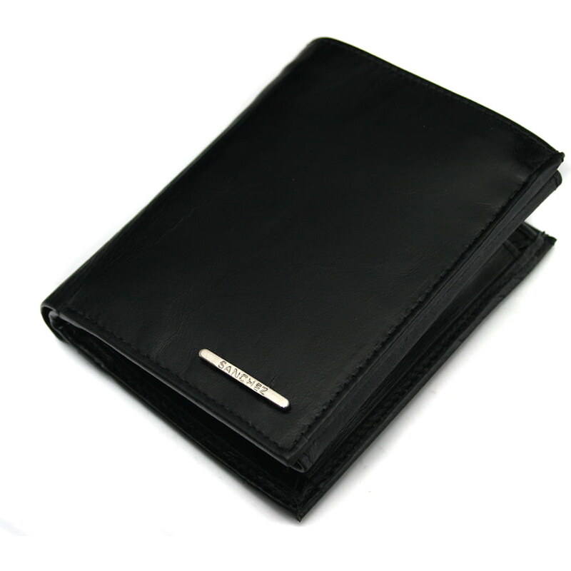 Sanchez Casual Pánská koženková peněženka Sanchez elegant, černá
