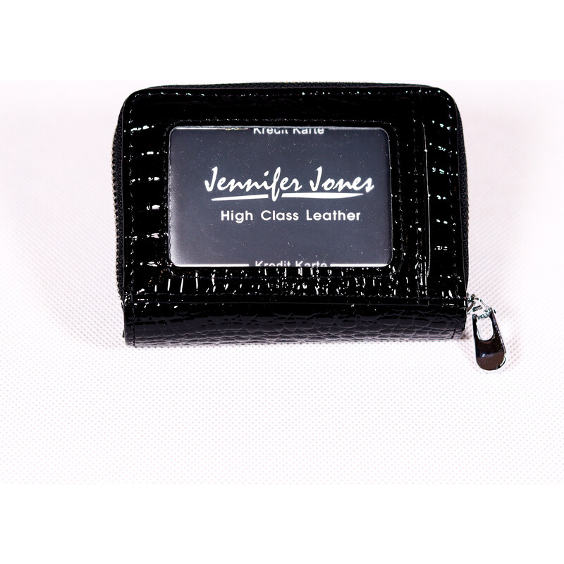 Dámská kožená peněženka Jennifer Jones Katrya DP003 černá, červená