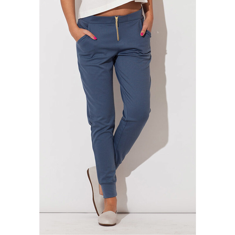 Modré kalhoty K153 L