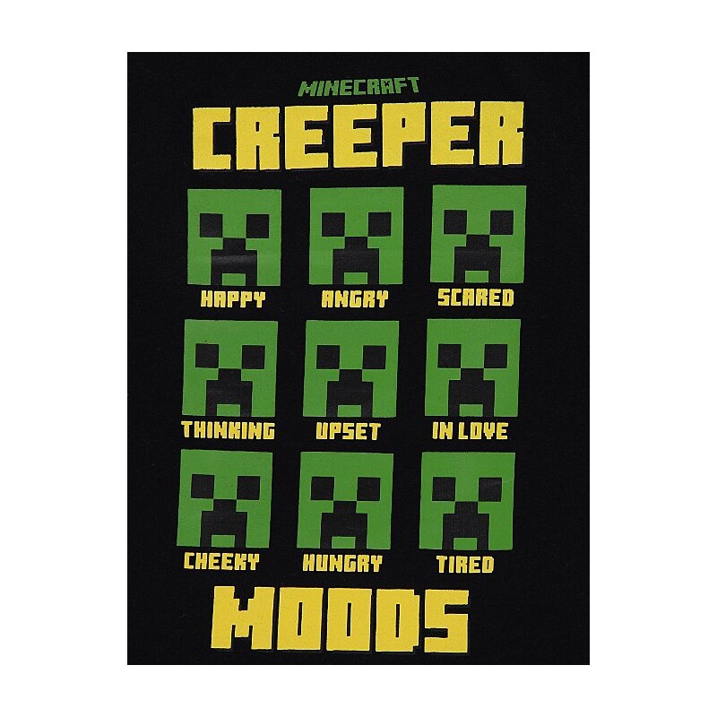 GEORGE CHLAPECKÉ PYŽAMO "MINECRAFT CREEPY"