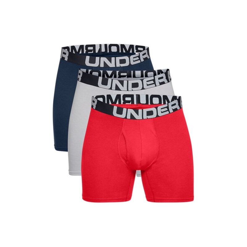 Under Armour Charged Cotton 6IN 3 Pack 1363617-600