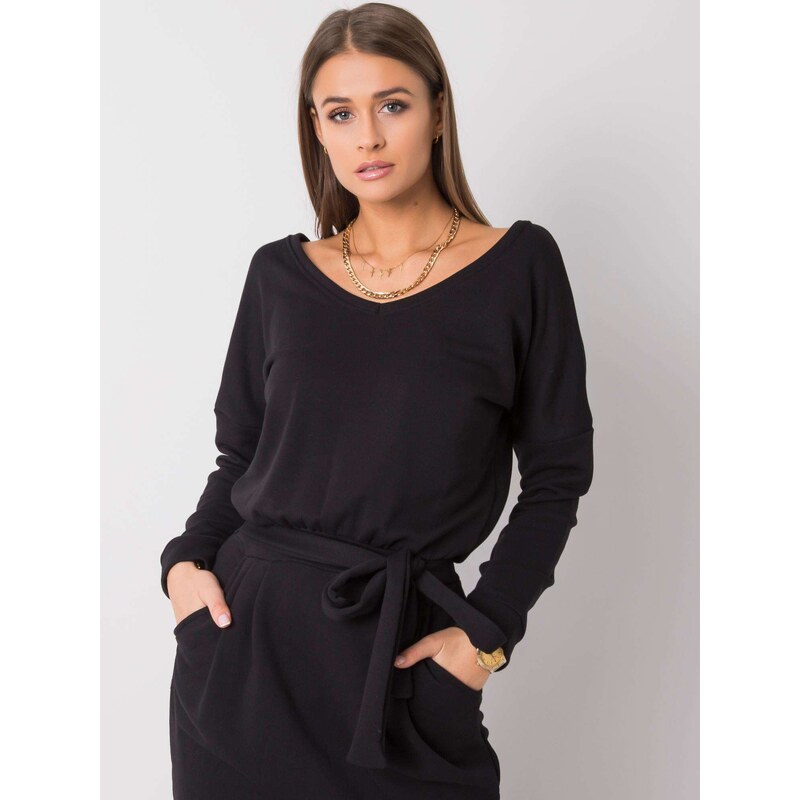 RUE PARIS Dress-RV-SK-6037.18X-black