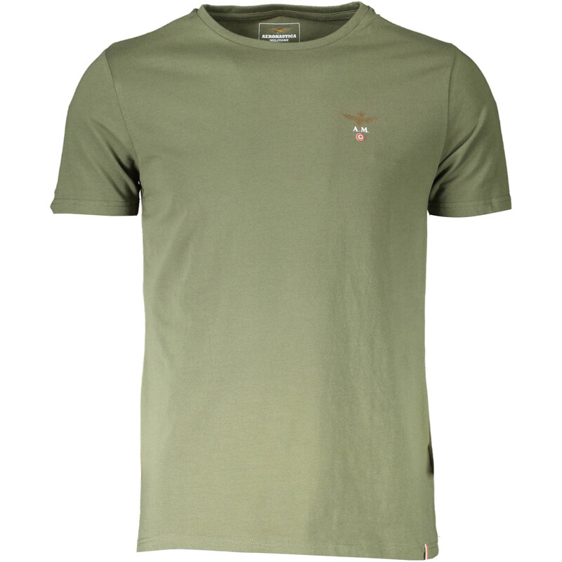 AERONAUTICA MILITARE GREEN MENS OUTDOOR T-SHIRT 109681267