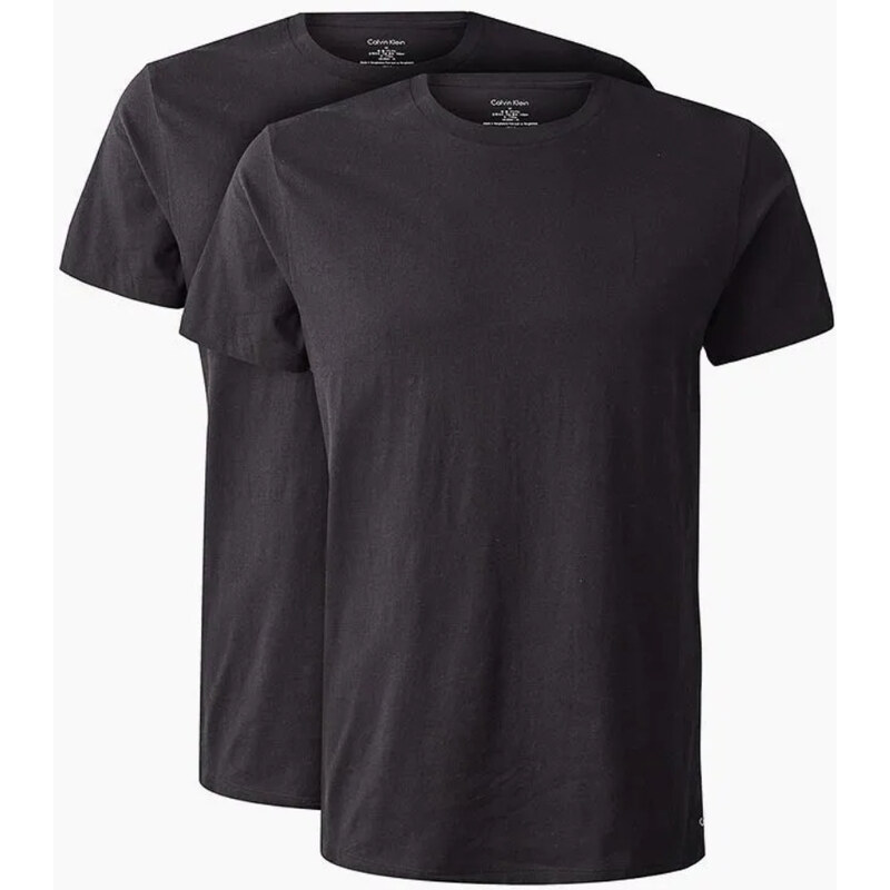 Calvin Klein pánská černá trička 2pack