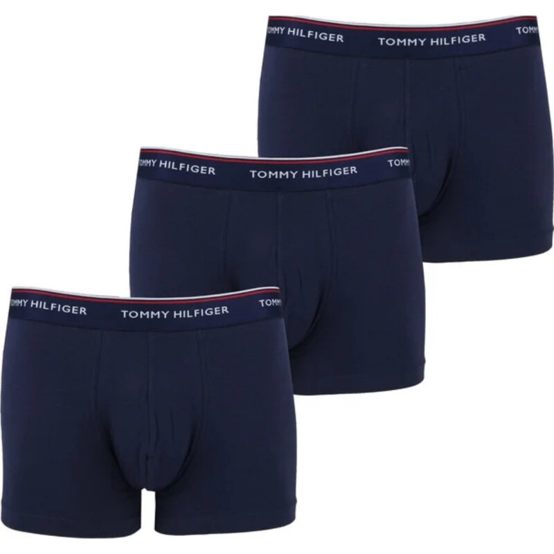 Tommy Hilfiger pánské tmavě modré boxerky 3pack