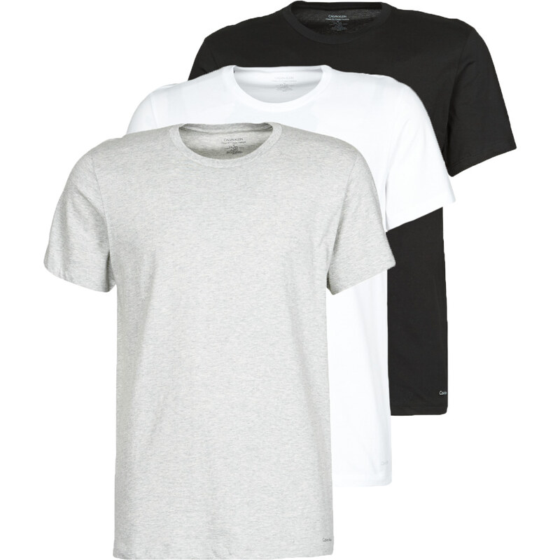 Calvin Klein Jeans Trička s krátkým rukávem CREW NECK 3PACK