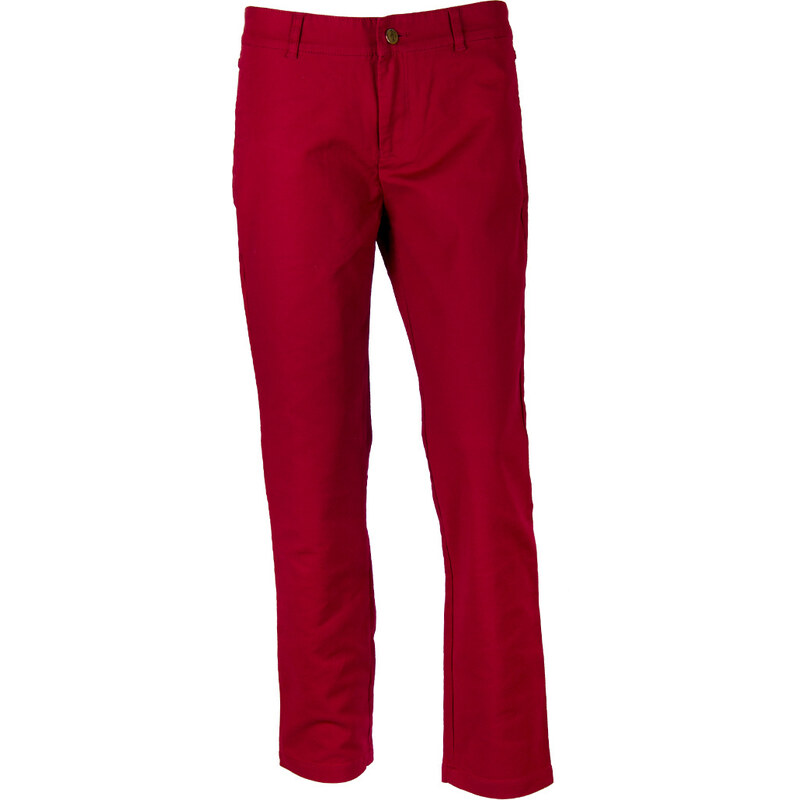 Dámské kalhoty Yes!Miss v červené barvě, velikost M