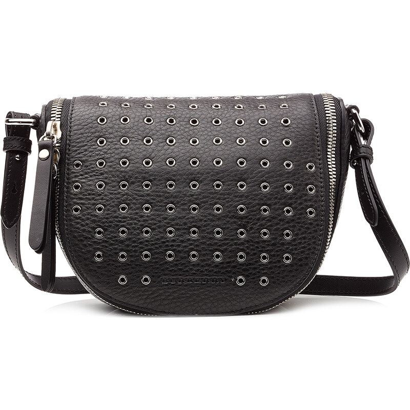 Burberry Shoes & Accessories Leather Shoulder Bag with Eyelets