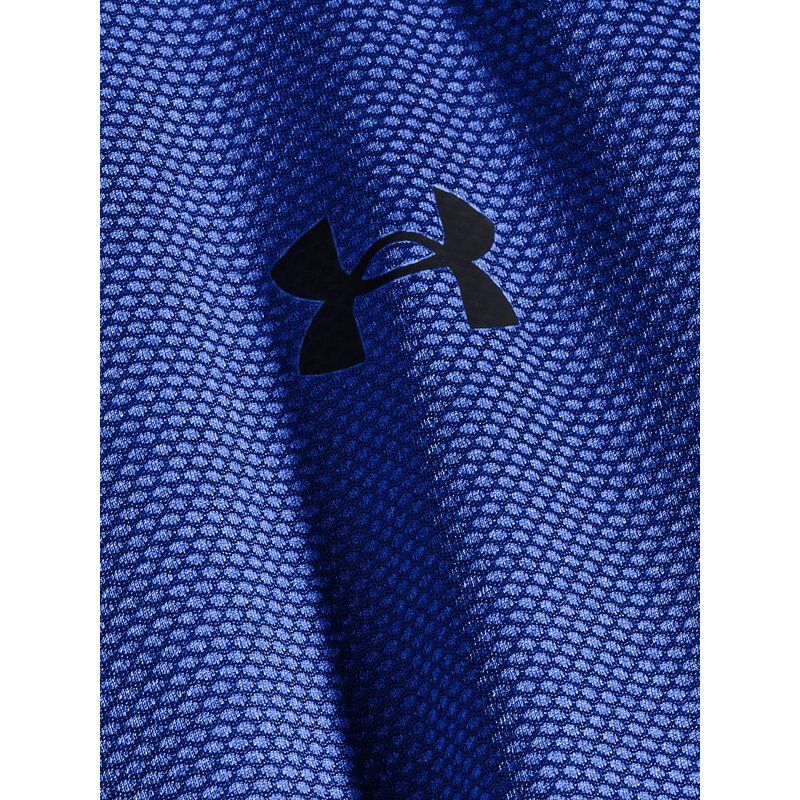 Under Armour Tričko Textured LS-BLU - Pánské