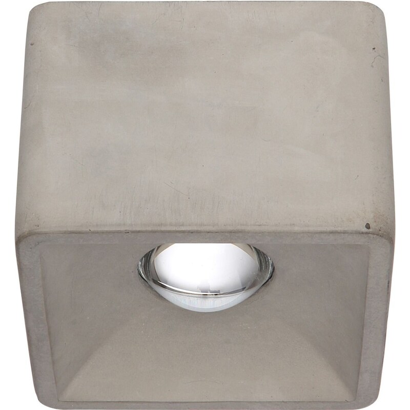 iLed 64564N70 Cem_C, stropní betonové svítidlo do exteriéru, 7W LED 4000K, 12x12cm, IP65