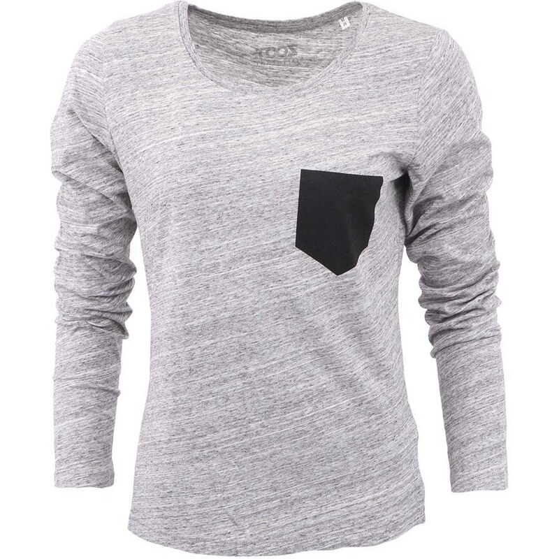 Šedé dámské tričko ZOOT Originál Pocket Černá