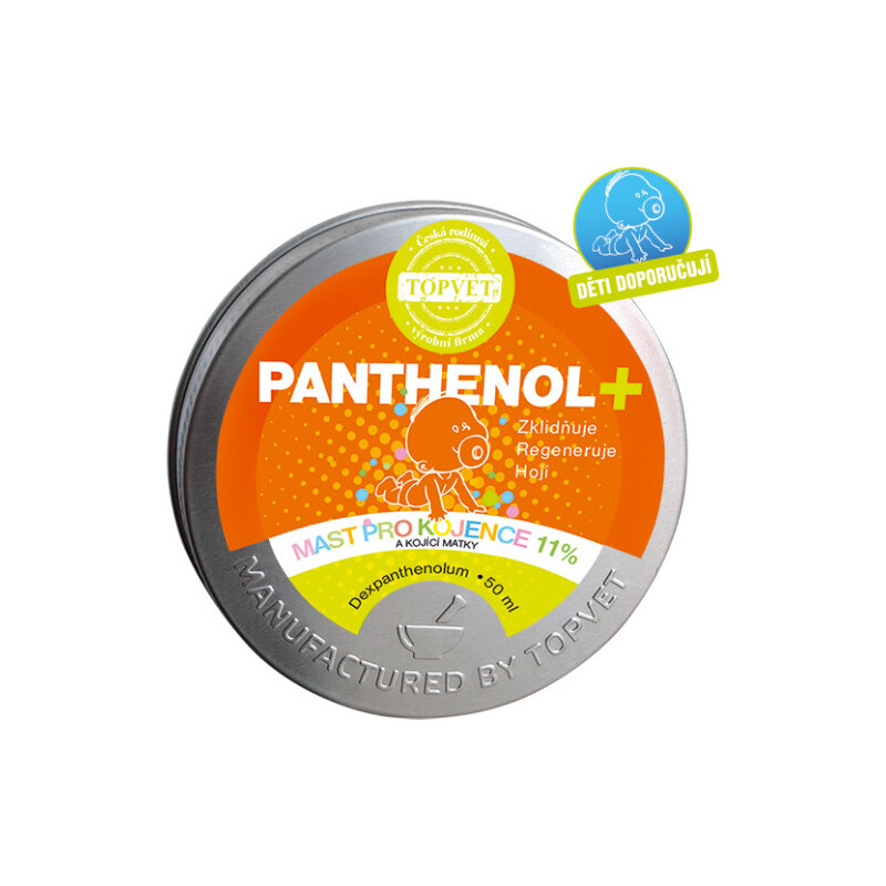 Mast pro kojence Panthenol+ 11% GREEN IDEA, 50 ml