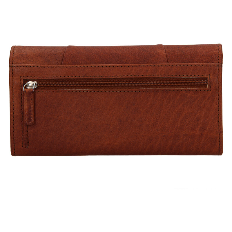 Dámská kožená peněženka Lagen BLC/4389 Brown 56863320
