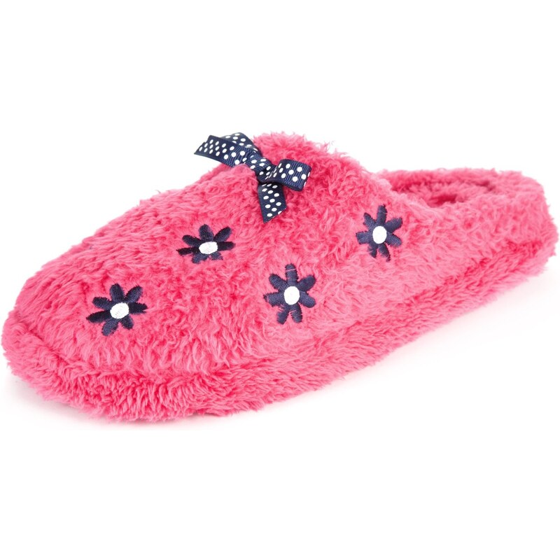 Marks and Spencer Per Una Recycled Bow & Floral Mule Slippers