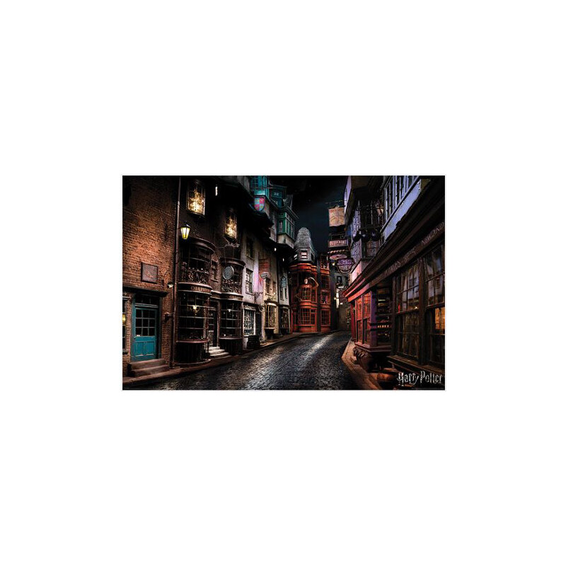Poster Harry Potter - Format Maxi 61 X 91.5 Cm - Impression Haute Qualité Sur Papier 150 Gsm - Licence Officielle GB Eye