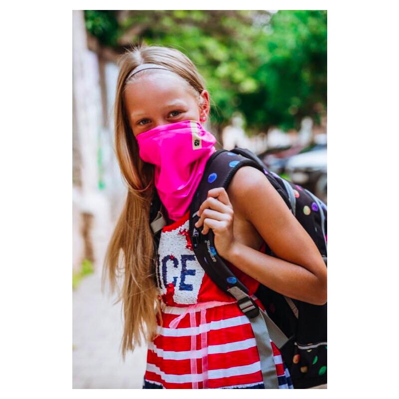 Respilon CZ Respilon antivirový nákrčník R shield Light Pink