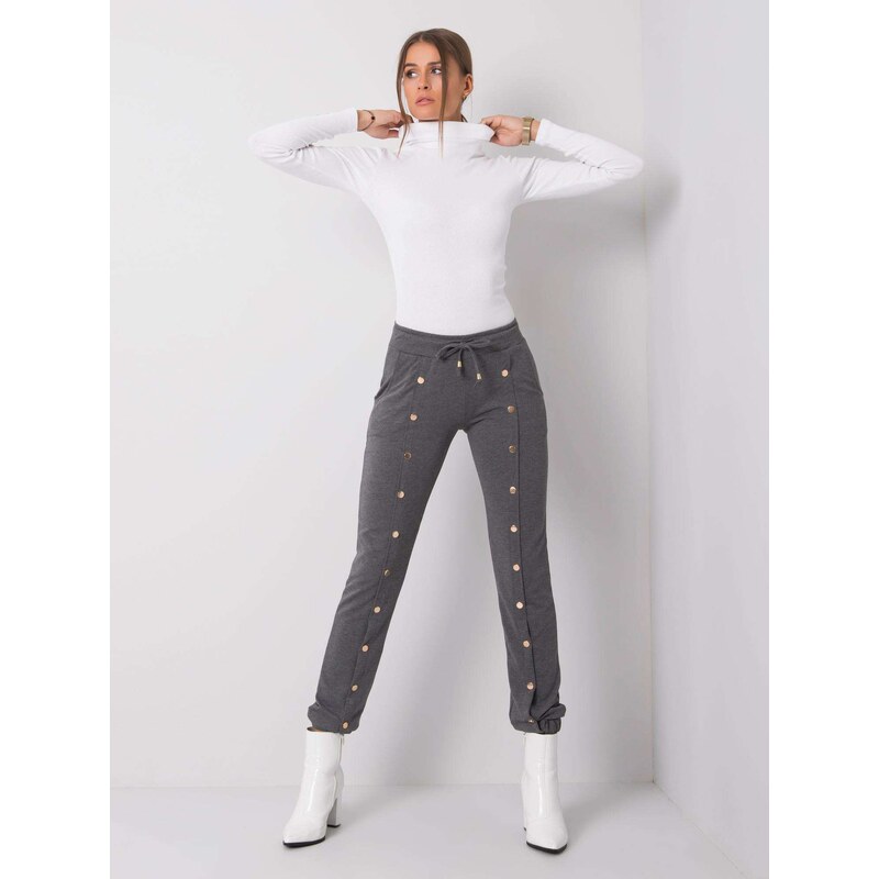RELEVANCE Sweatpants-RV-DR-6016.08-dark gray