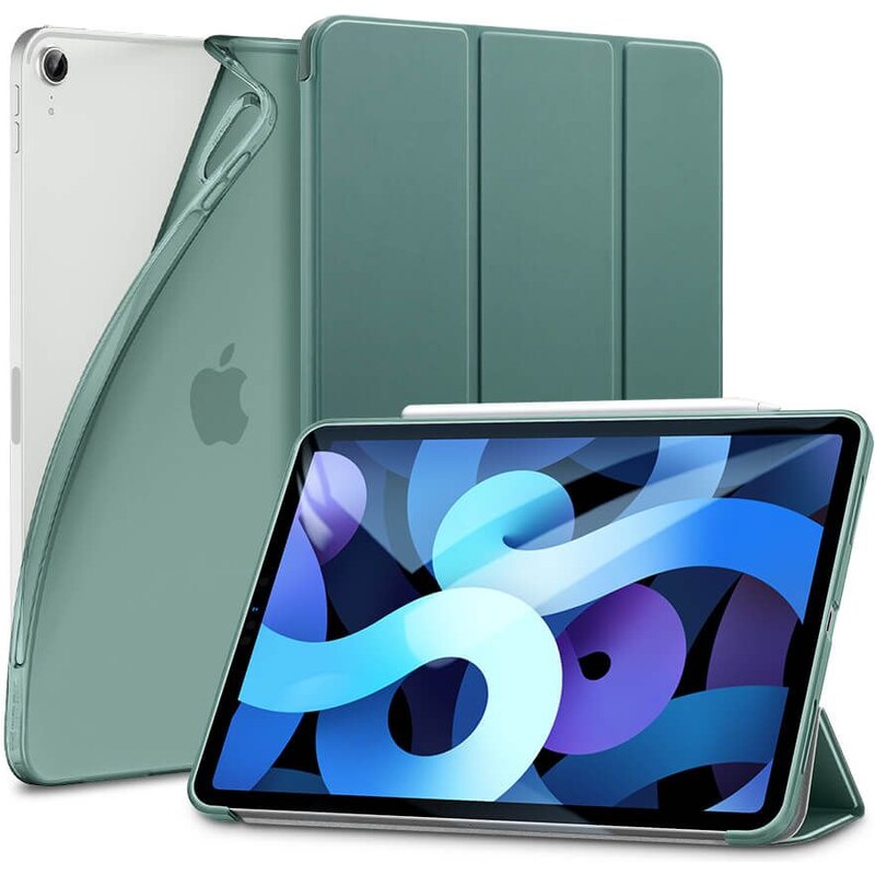 Pouzdro pro iPad Air (2022/2020) - ESR, Rebound Slim Green