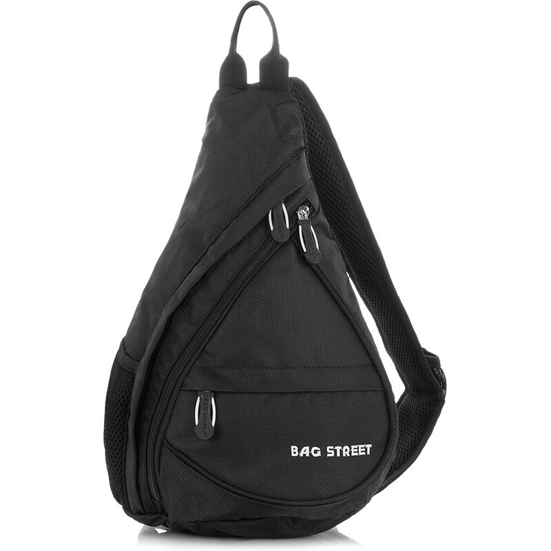 Bag Street Lehký batůžek přes jedno rameno 4388 černý 86515440