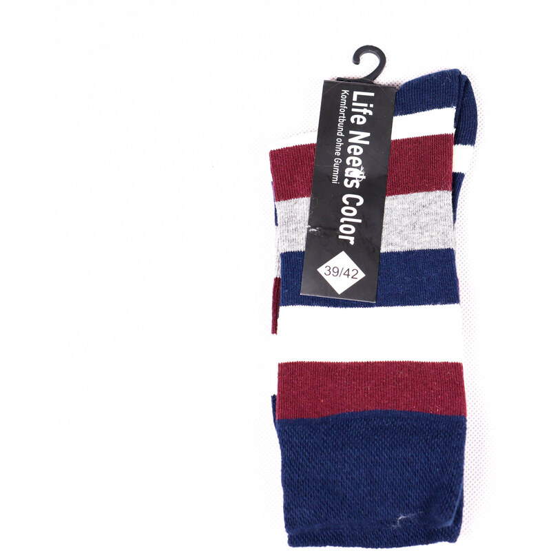 Pánské bavlněné ponožky Life needs color PBP007