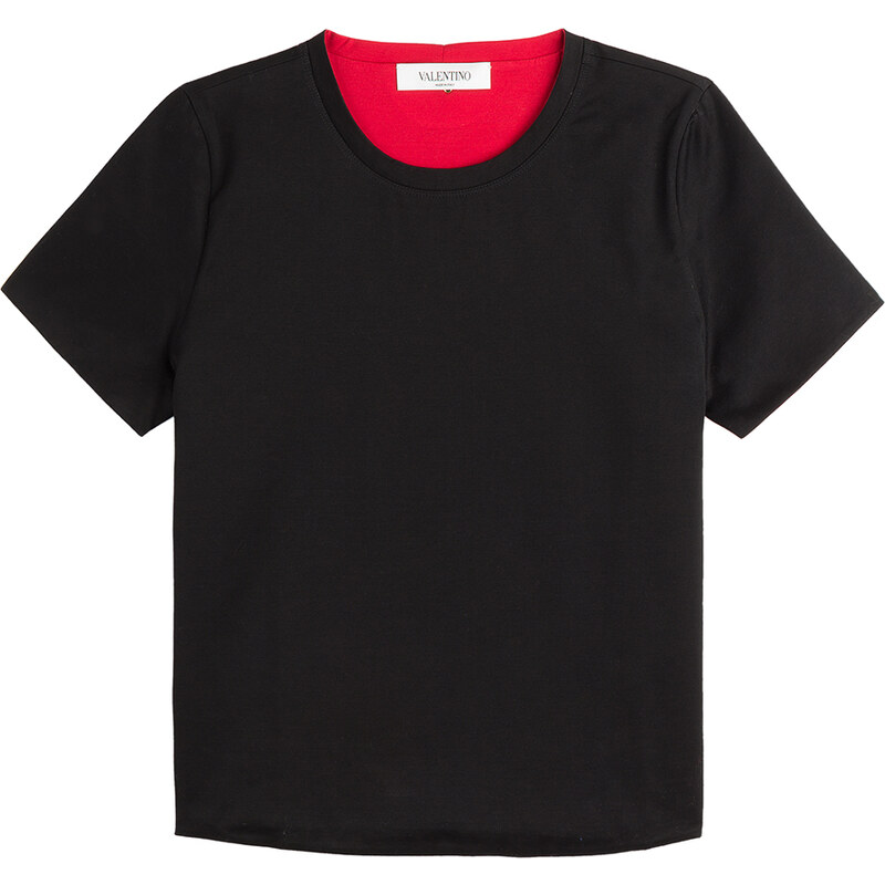 Valentino Double Face Cotton T-Shirt