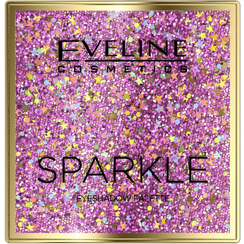 Eveline cosmetics Sparkle Paleta očních stínů 19,8 g