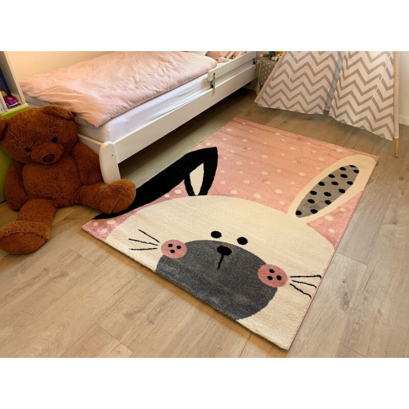 Vopi koberce Dětský koberec Kiddo F0131 pink - 80x150 cm