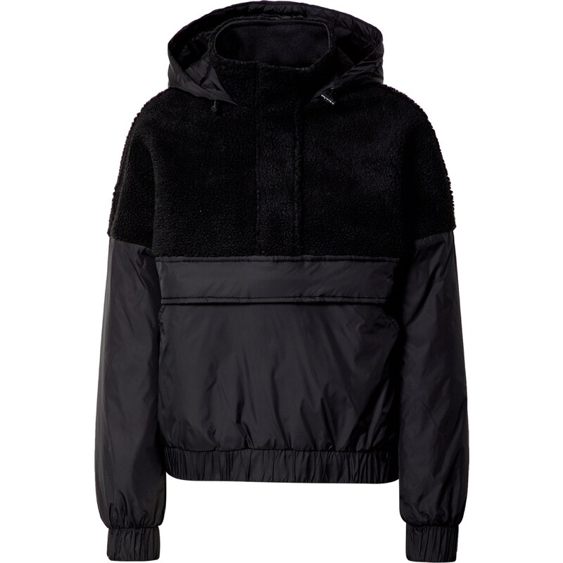 Urban Classics Přechodná bunda 'Sherpa Mix' černá