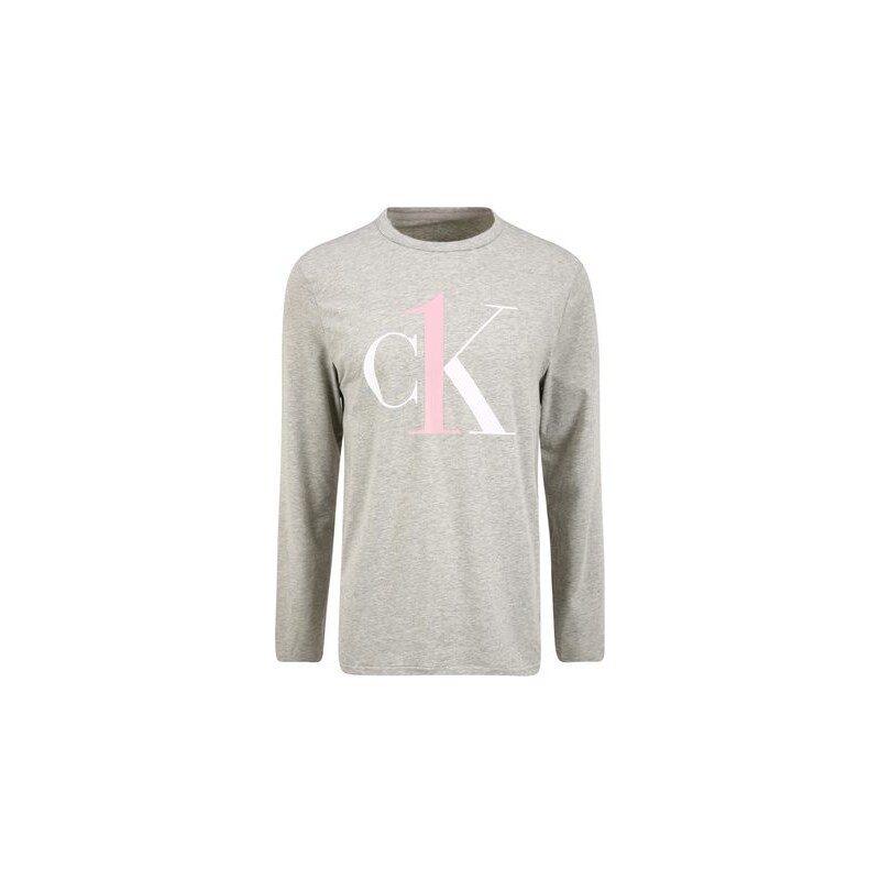 Pánské tričko NM2017E PGK šedá - Calvin Klein