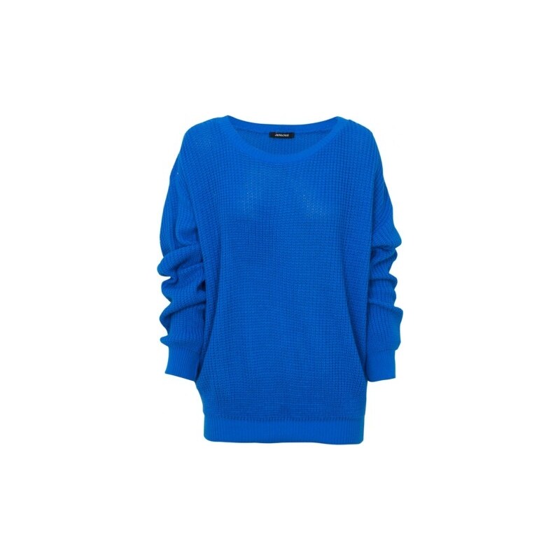 CHIARA Modrý pletený svetřík