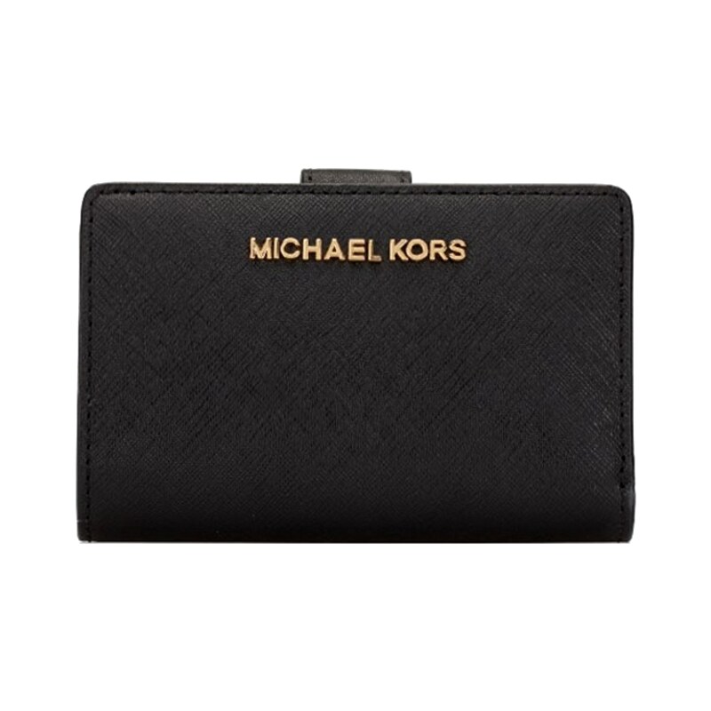 Peněženka Michael Kors Bifold medium leather black