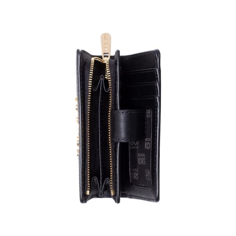 Peněženka Michael Kors Bifold medium leather black