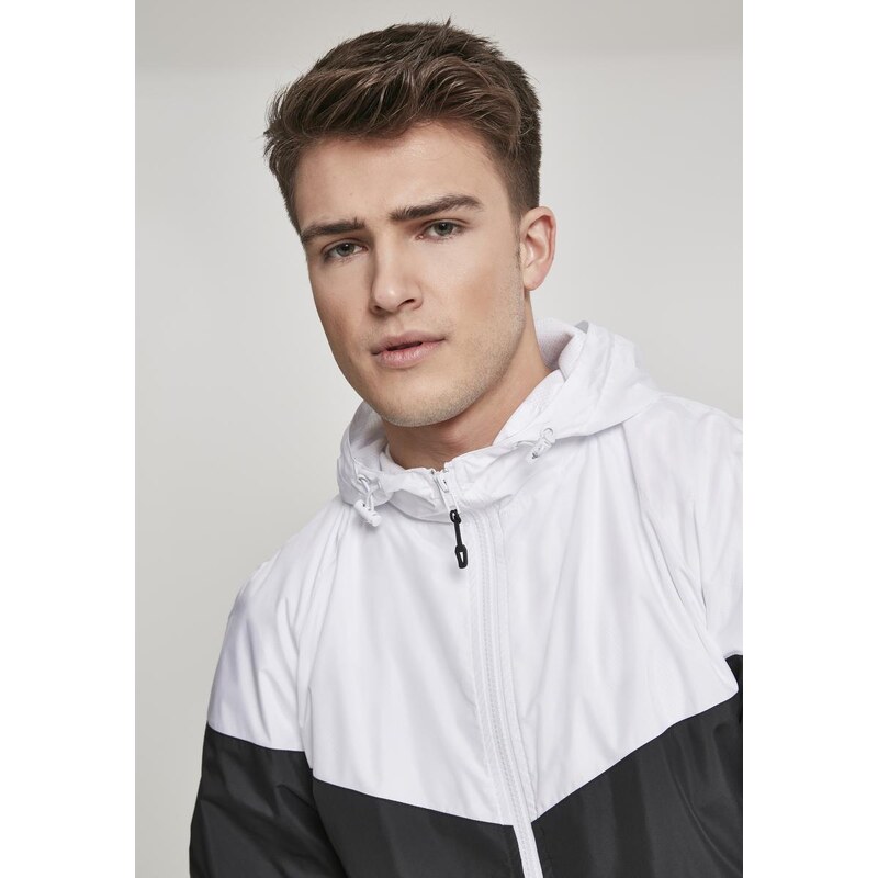 UC Men 2-Tone Tech Windrunner wht/blk