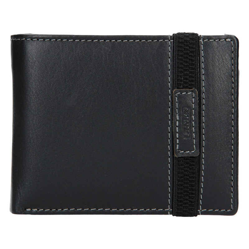 Pánská kožená peněženka Lagen 61178 black