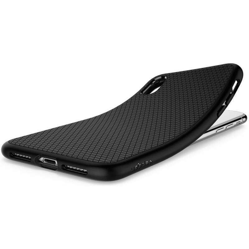 Ochranný kryt pro iPhone XR - Spigen, Liquid Air Black