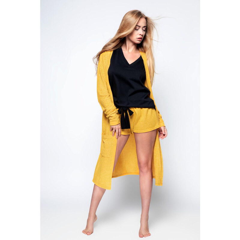 Sensis Milee Mustard Mustard Cardigan