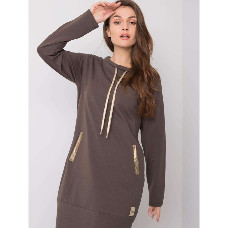Sukienka RV SK model 18650585 ciemny khaki - FPrice