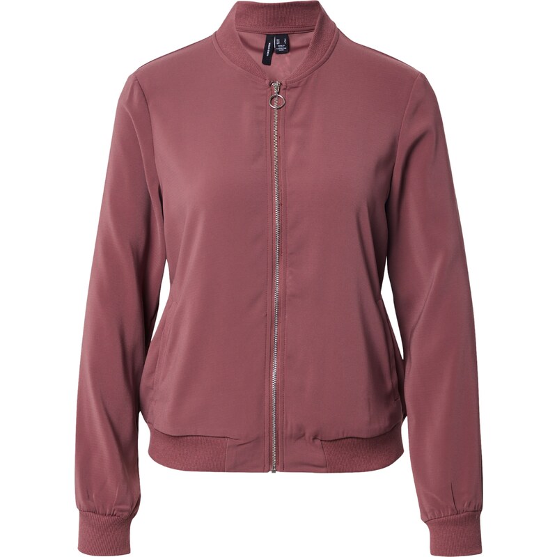VERO MODA Přechodná bunda pastelově červená 55257236