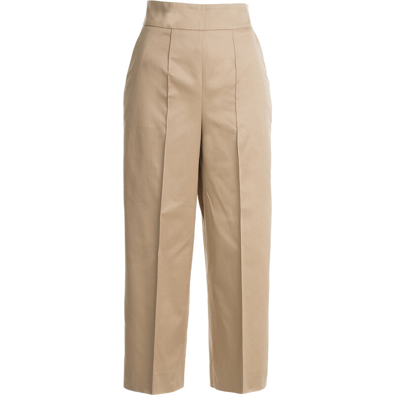 Valentino High-Waisted-Culottes in cotton