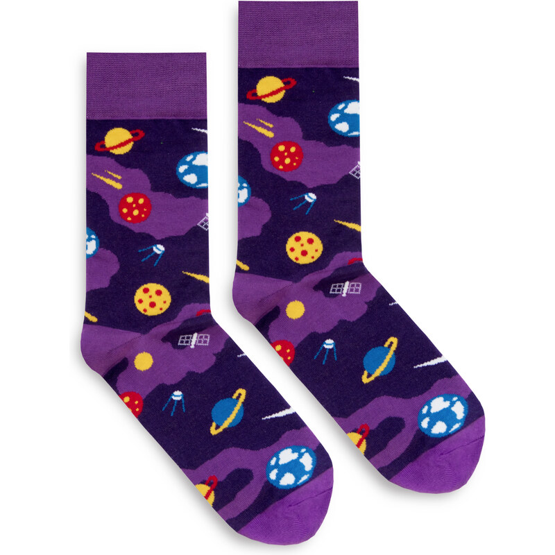 Banana Socks Unisex's Socks Classic Planets