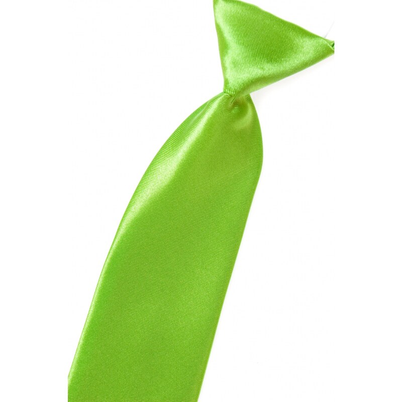 Chlapecká kravata jasně zelená lesk Avantgard 558-780