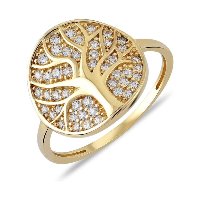 Lillian Vassago Zlatý prsten strom života LLV06-GR053