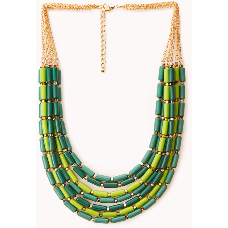FOREVER21 Down to Earth Beaded Necklace