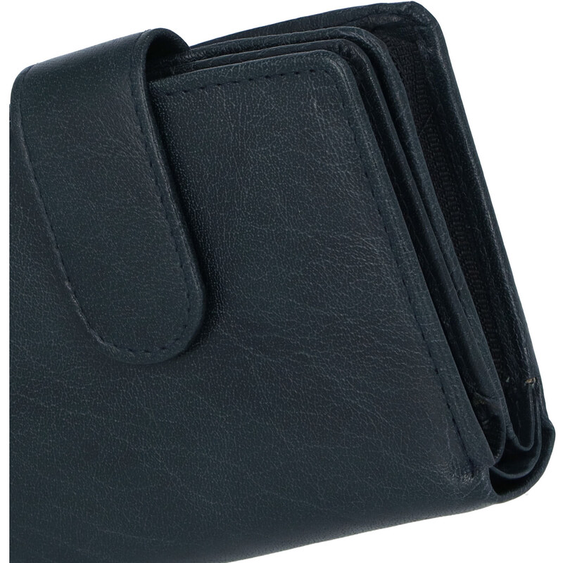 Dámská kožená peněženka tmavě modrá - Tomas Coulenzy tmavě modrá
