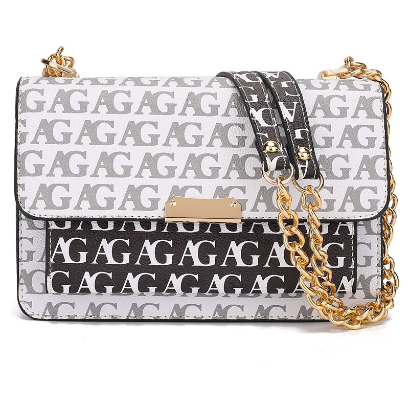 Anna Grace London Anna Grace Dámská černobílá kabelka crossbody AG00772P