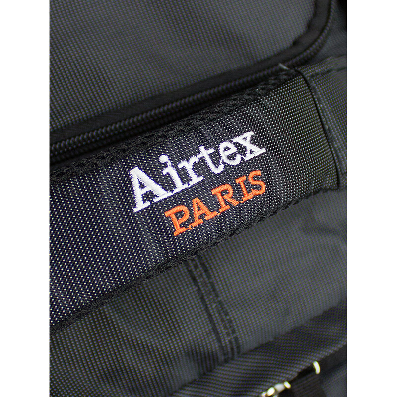 AIRTEX PARIS Batoh na kolečkách Dominique XL Tmavě šedá